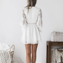 Load image into Gallery viewer, Vanessa Flare Sleeve Chiffon Dress