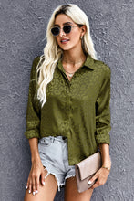 Load image into Gallery viewer, Aria Leopard Slit High-Low Shirt