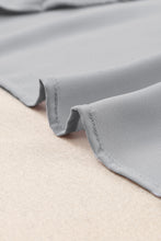 Load image into Gallery viewer, Gathered Detail Notched Neck Flutter Sleeve Top