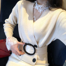 Load image into Gallery viewer, Oh Gloria V-neck Belted Cardigan