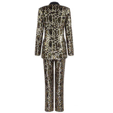 Load image into Gallery viewer, Sequin Leopard Suit