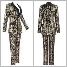 Load image into Gallery viewer, Sequin Leopard Suit