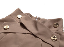 Load image into Gallery viewer, Solid High Waist Criss Cross Shorts