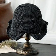 Load image into Gallery viewer, Lav Straw Hat With Bow
