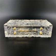 Load image into Gallery viewer, Clear Ice Evening Clutch