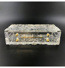 Load image into Gallery viewer, Clear Ice Evening Clutch