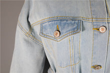 Load image into Gallery viewer, Decon Denim Belted Jacket