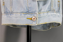 Load image into Gallery viewer, Decon Denim Belted Jacket