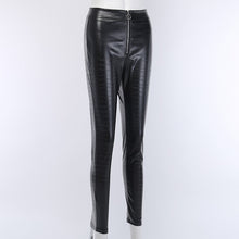 Load image into Gallery viewer, Maci Faux Crocodile Leather Pants