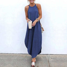 Load image into Gallery viewer, Denim Sleeveless Sundress