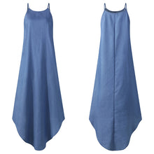 Load image into Gallery viewer, Denim Sleeveless Sundress