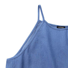Load image into Gallery viewer, Denim Sleeveless Sundress