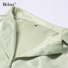 Load image into Gallery viewer, Green Two Piece Long Sleeve Pants Set