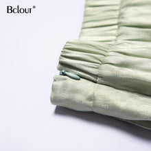 Load image into Gallery viewer, Green Two Piece Long Sleeve Pants Set