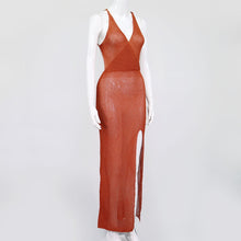 Load image into Gallery viewer, See Through Crochet Beach Maxi