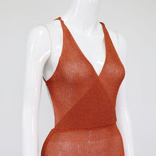 Load image into Gallery viewer, See Through Crochet Beach Maxi