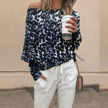 Load image into Gallery viewer, Pumpkins Pullover Off Shoulder Sweater