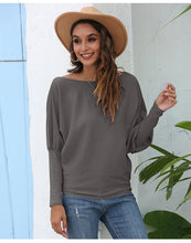 Load image into Gallery viewer, Pumpkins Pullover Off Shoulder Sweater
