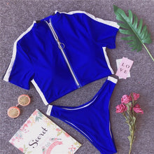 Load image into Gallery viewer, Minou Zipped Up Bikini