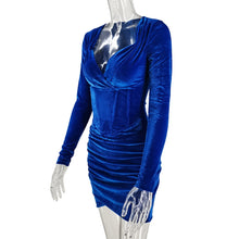 Load image into Gallery viewer, Andromeda Velvet Bodycon Dress