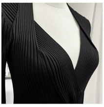 Load image into Gallery viewer, Chichi Long Sleeve Knitted Dress