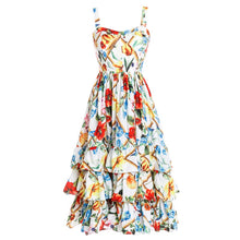 Load image into Gallery viewer, Floral Multi-Layer Dress