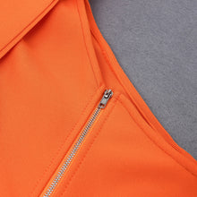 Load image into Gallery viewer, Minerva Knotted Bow One Shoulder Bandage Dress