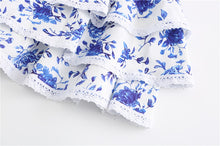 Load image into Gallery viewer, Crop Top Ruffled Shorts Set