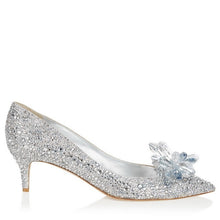 Load image into Gallery viewer, Pointed Toe Crystal Pumps