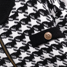 Load image into Gallery viewer, Houndstooth Two-Piece Tracksuit