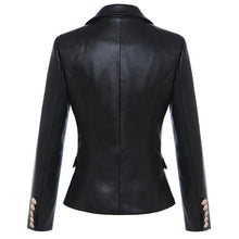 Load image into Gallery viewer, Pu Leather Blazer