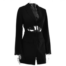 Load image into Gallery viewer, Dionne Hollow Out Blazer Dress