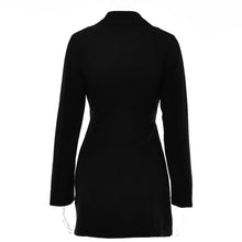 Load image into Gallery viewer, Dionne Hollow Out Blazer Dress