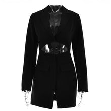 Load image into Gallery viewer, Dionne Hollow Out Blazer Dress