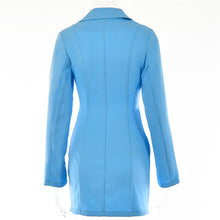 Load image into Gallery viewer, Dionne Hollow Out Blazer Dress