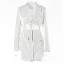 Load image into Gallery viewer, Dionne Hollow Out Blazer Dress
