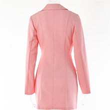 Load image into Gallery viewer, Dionne Hollow Out Blazer Dress