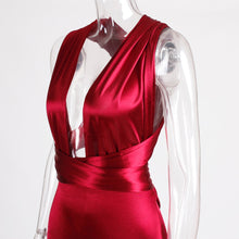 Load image into Gallery viewer, Devin Satin Mermaid Dress