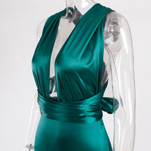 Load image into Gallery viewer, Devin Satin Mermaid Dress