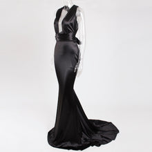 Load image into Gallery viewer, Devin Satin Mermaid Dress