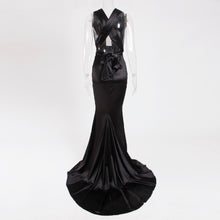 Load image into Gallery viewer, Devin Satin Mermaid Dress