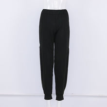 Load image into Gallery viewer, High Split Zipper Mid Waist Wide Leg Trousers