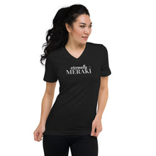 Load image into Gallery viewer, Eternally Meraki Black V-Neck Tee