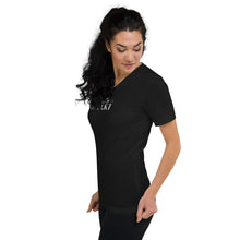 Load image into Gallery viewer, Eternally Meraki Black V-Neck Tee