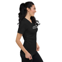 Load image into Gallery viewer, Eternally Meraki Black V-Neck Tee