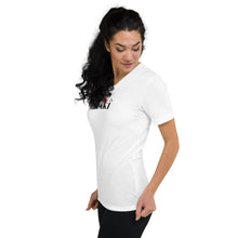 Load image into Gallery viewer, Eternally Meraki White V-Neck Tee