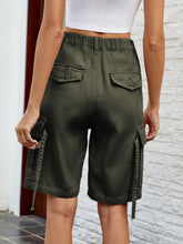 Load image into Gallery viewer, Lumi High Waist Denim Shorts with Pockets
