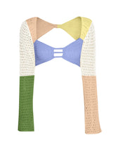 Load image into Gallery viewer, Emera Tied Long Sleeve Top and Skirt Cover Up Set
