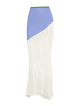 Load image into Gallery viewer, Emera Tied Long Sleeve Top and Skirt Cover Up Set
