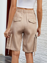 Load image into Gallery viewer, Lumi High Waist Denim Shorts with Pockets
